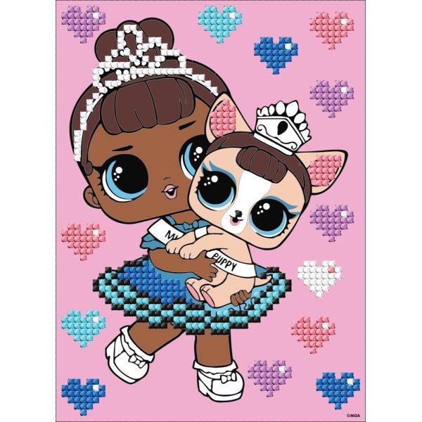����� � �������� �������� (����������) "LOL Surprise! Miss Baby With Miss Puppy" 15x20��