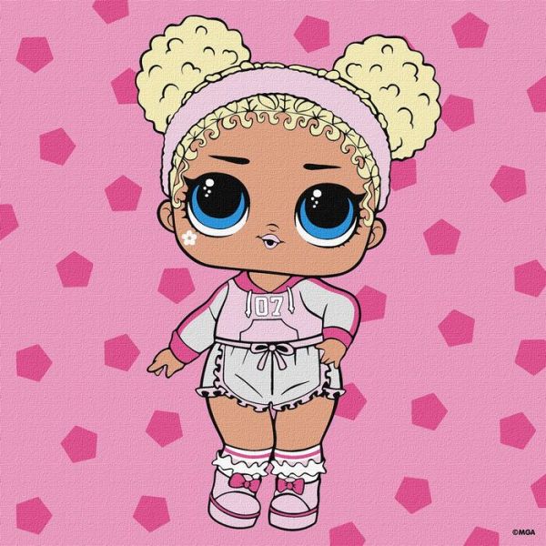 KHO ��� ����� "LOL Surprise! Game on. Flower Child" 25x25��