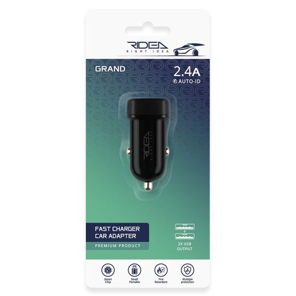 ������������ �������� ������� Ridea RCC-21012 Grand 2USB 2.4 A (������)