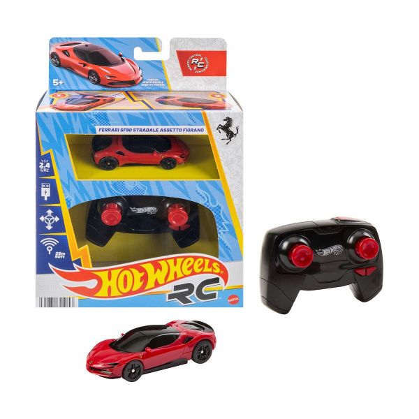 ������� 1:64 �� ������������� "Ferrari SF90 Stradale Assetto Fiorano" HOT WHEELS�