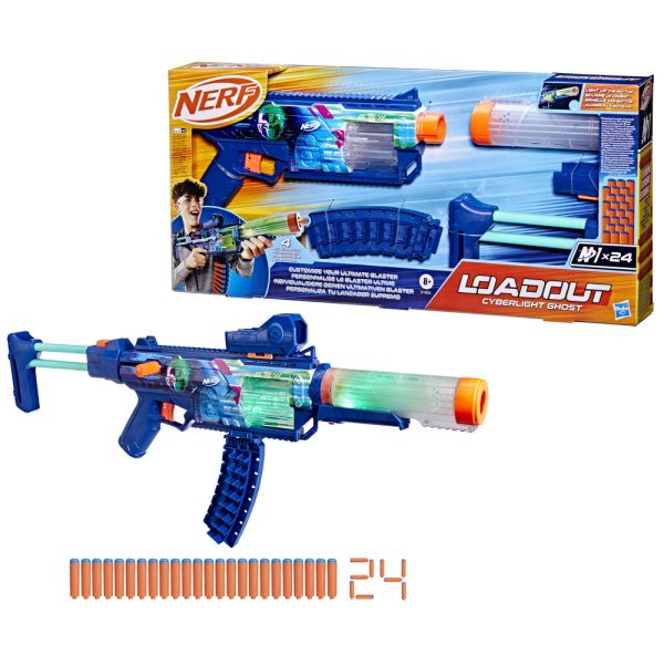 NER ������� ���������� "Nerf Loadout Cyberlight Ghost � LED-����������"