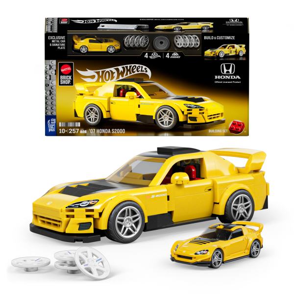 ���������� �������-����������� "Honda S2000" ��� "Speed" Mattel Brick Shop