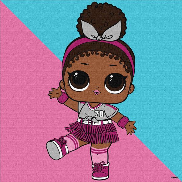 ���� ��� ������� �� ������� ��� ���� "L.O.L Surprise! Game on. Foxy" 25x25��