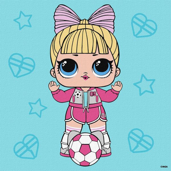 ���� ��� ������� �� ������� ��� ���� "L.O.L Surprise! Game on. Suite Princess" 25x25��