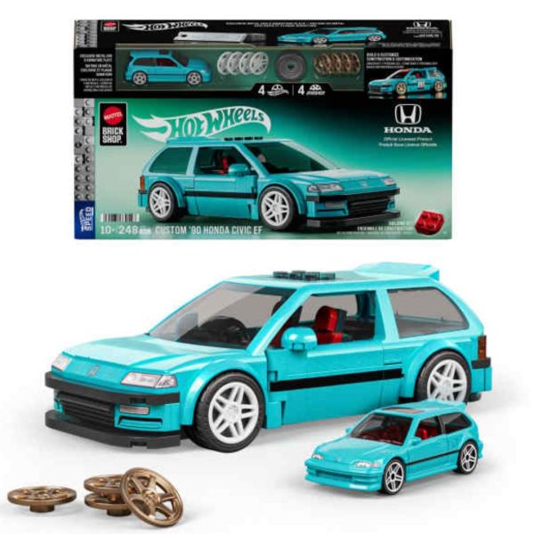 ������������� �������-����������� "Honda Custom 90 Civic EF" ����� "Speed" Mattel Brick Shop