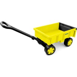 Игрушка тележка желтая