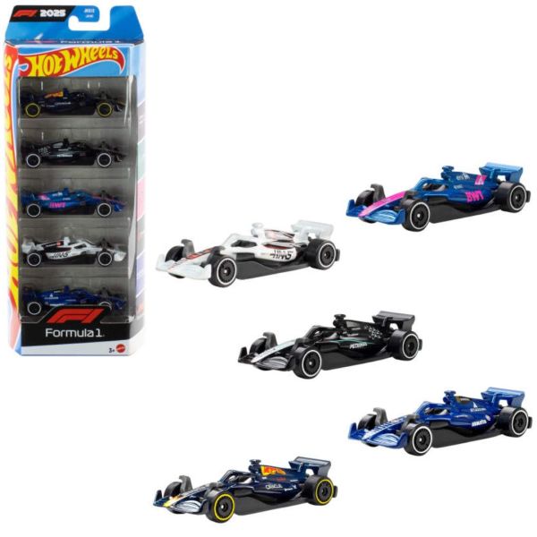 ���� � 5-� ������� ������� "������� 1" Hot Wheels
