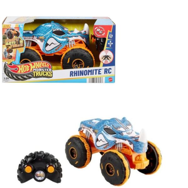 ����������� �������-����������� 1:24 �� ��������������� "RHINOMITE�" HOT WHEELS� Monster Trucks