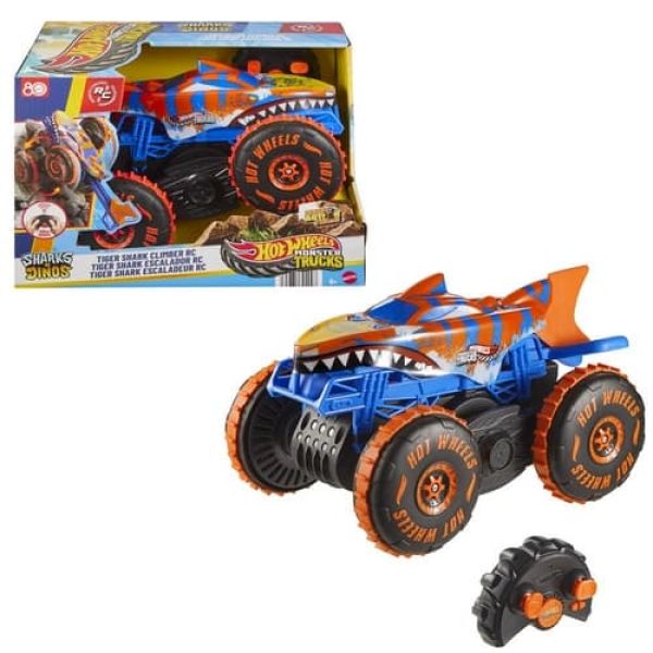 ����������� �������-����������� 1:15 �� ��������������� "TIGER SHARK CLIMBER" HOT WHEELS� Monster Trucks