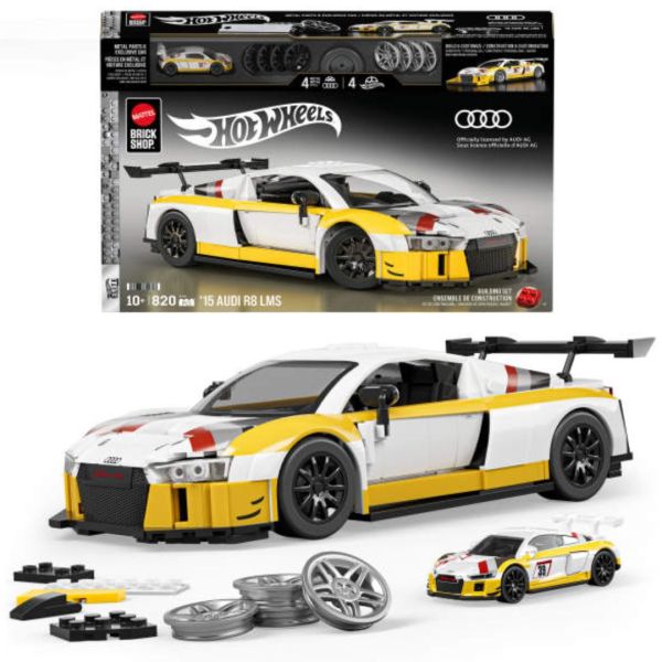 ���������� �������-����������� "Audi R8 LMS" ��� "Elite" Mattel Brick Shop
