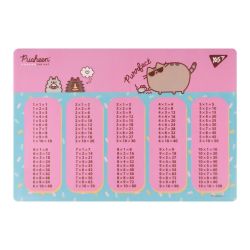 Підкладка пластикова для столу Yes "Pusheen. Purrfect" табл. множ. Підкладка пластикова для столу Yes "Pusheen. Purrfect" табл. множ.