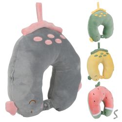 Подушка-подкова ортопедическая дорожная под шею "Cutie" 30*27см R38375
