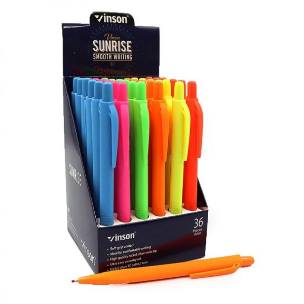 P12C ����� ������� ����.Vinson "Sunrise" 0,7��, �����, ����, soft touch, mix, 36��/����.