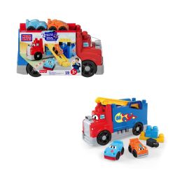 Конструктор "Автовоз з машинками" Mega Bloks