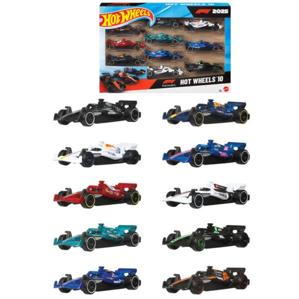 ���� � 10-� ������� ������� "������� 1" Hot Wheels