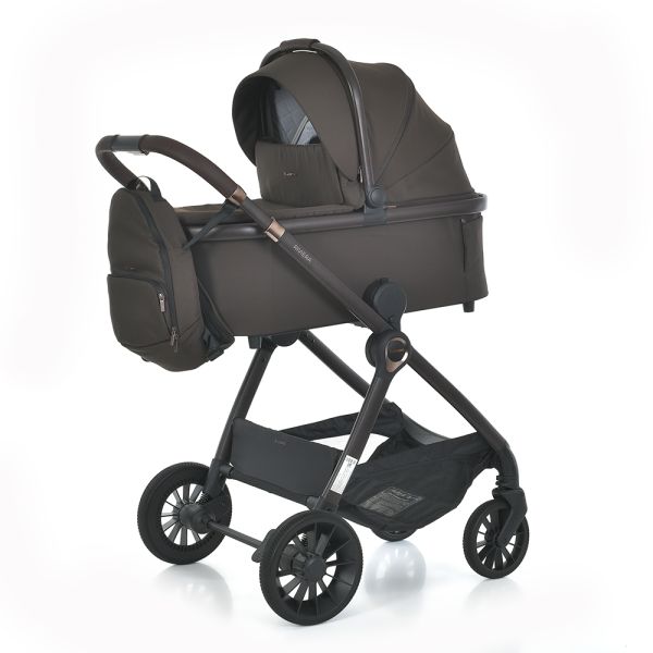 Коляска універсальна 2в1 El Camino RIVIERA ME 1183 Dark Chocolat