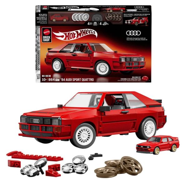 ���������� �������-����������� "Audi �84 Sport Quattro" ��� "Elite" Mattel Brick Shop
