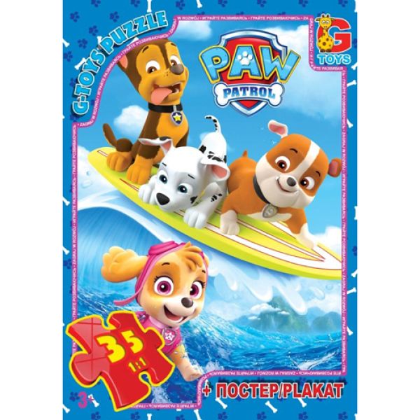����� �� ����� "Paw Patrol" 35 ��. PW0817 TM "G-Toys"