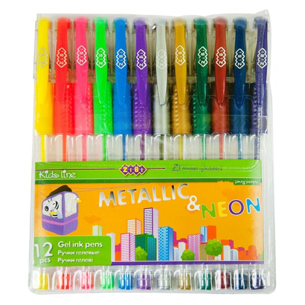 ���� � 12-�� ������� ����� NEON + METALLIC, 12 �������