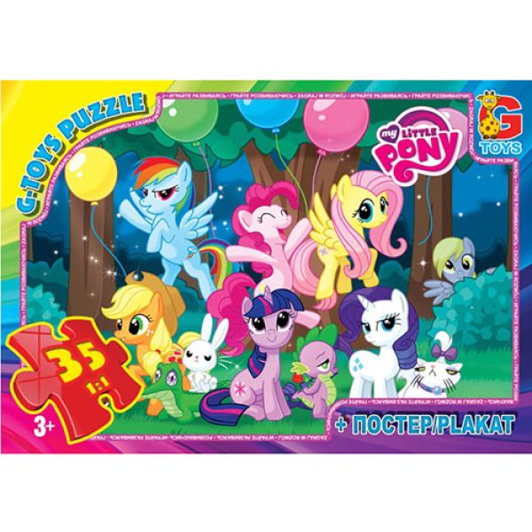 Пазлы "My little PONY", MLP007 "G-Toys"