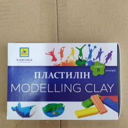 Пластилин "Классика" 8 цв 160 гр ПЛ-010-МВ Пластилин "Классика" 8 цв 160 гр ПЛ-010-МВ, 35 шт