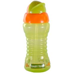 Поїльник для подорожей з трубочкою Baby Team, 270 мл арт.5005
