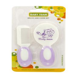 Набір гребінець та щітка Набір гребінець та щітка Baby Team