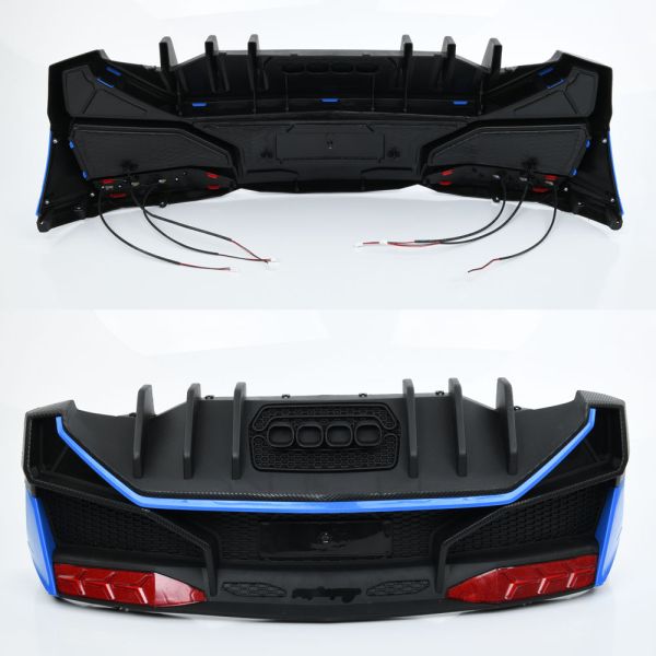 Бампер M 5738-REAR BUMPER BLUE