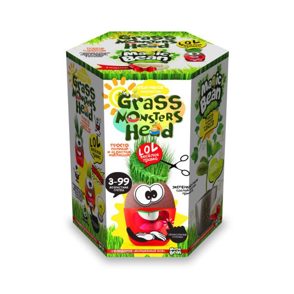 ����� ����������� ���������� ����� ���� "GRASS MONSTERS HEAD" ���.