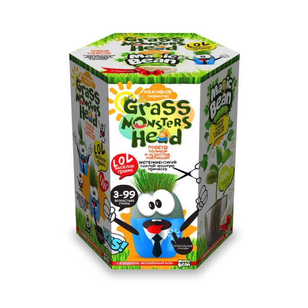����� ����������� ���������� ����� ���� "GRASS MONSTERS HEAD" ���.