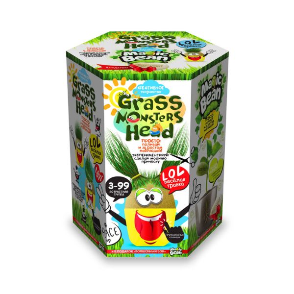 ����� ����������� ���������� ����� ���� "GRASS MONSTERS HEAD" ���.