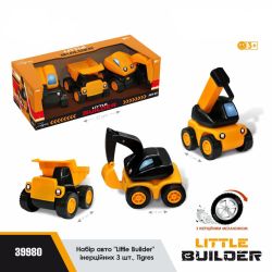 Набор авто "Little Builder" 3 шт., Tigres Набор авто "Little Builder" 3 шт., Tigres