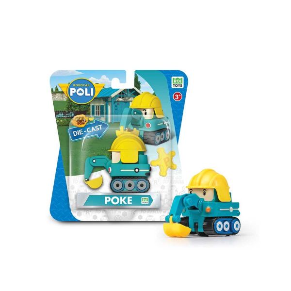 ������������� ������������� ������� ������� ���� DIE CAST (Robocar Poli)