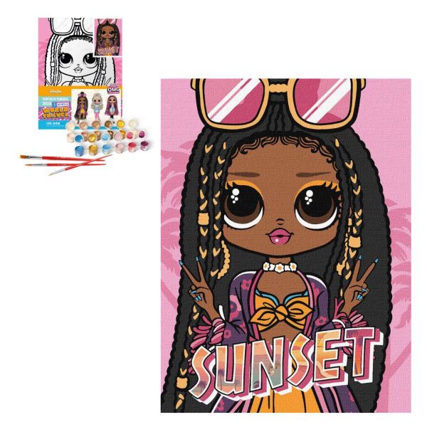 ���� ��� ������� �� ������� ��� ���� "L.O.L. Surprise! O.M.G. Sunset" 30�40��