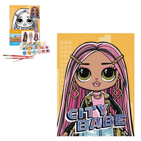 ���� ��� ������� �� ������� ��� ���� "L.O.L. Surprise! O.M.G. City Babe" 30�40��