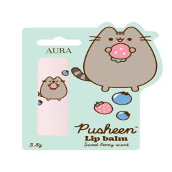 Бальзам для губ с ароматом сладких ягод ТМ "Pusheen", 3,8 г Бальзам для губ с ароматом сладких ягод ТМ "Pusheen", 3,8 г