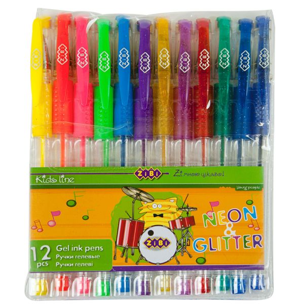 ���� � 12-�� ������� ����� NEON+GLITTER, 12 �������