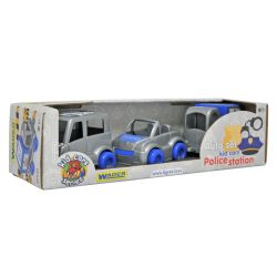 Набор авто "Kid cars" полицейский Набор авто "Kid cars" полицейский