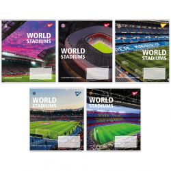 А5/48 лин. Yes World stadium, тетрадь для записей А5/48 лин. Yes World stadium, тетрадь для записей