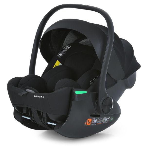 Автокрісло El Camino i-FLOW ME 1198 Black