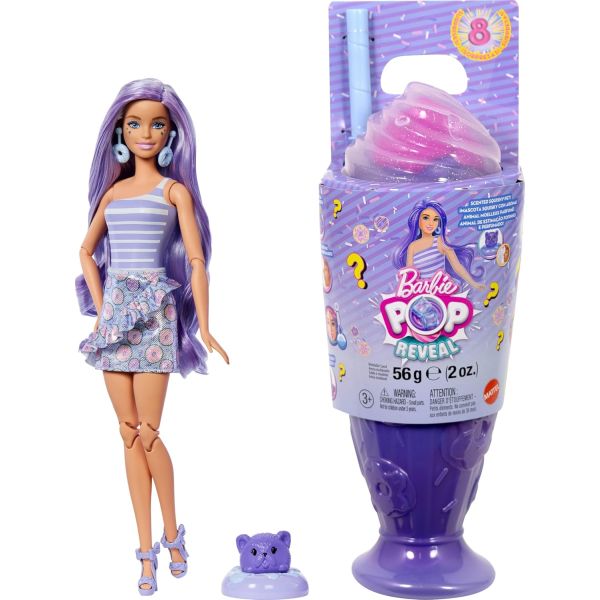 Лялька Barbie «Pop Reveal» серії «Улюблені солодощі» – бузковий мілкшейк
