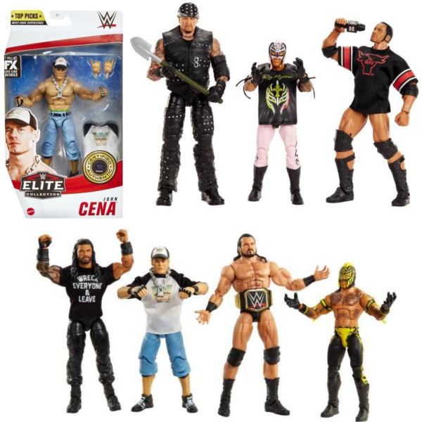 Фігурка WWE Elite Top Picks (топові бійці еліти зі змінними частинами) (в асортименті)