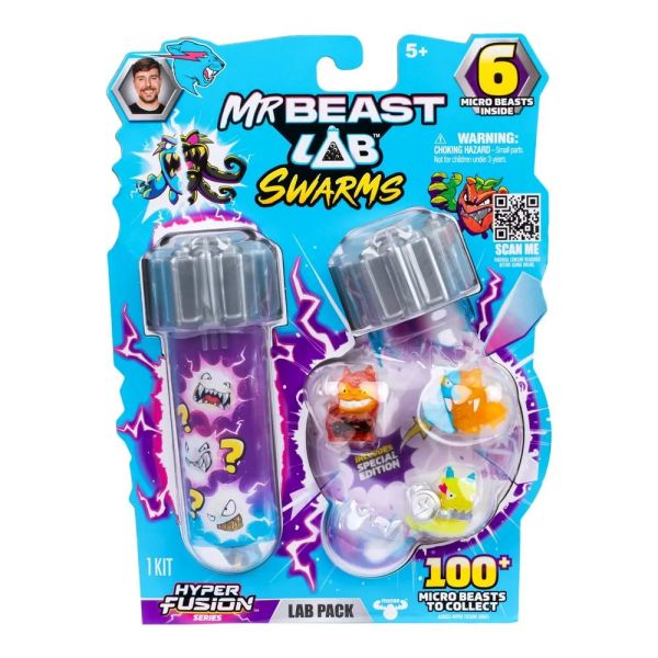 Лабораторія в пробірці Swarms 6. Ігровий набір ТМ «MrBeast Lab»