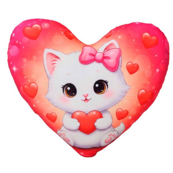 Серце Котик (30x35x10)