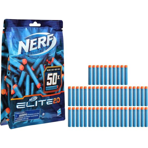 NERF Набір із 50 дротиків Nerf Elite 2.0