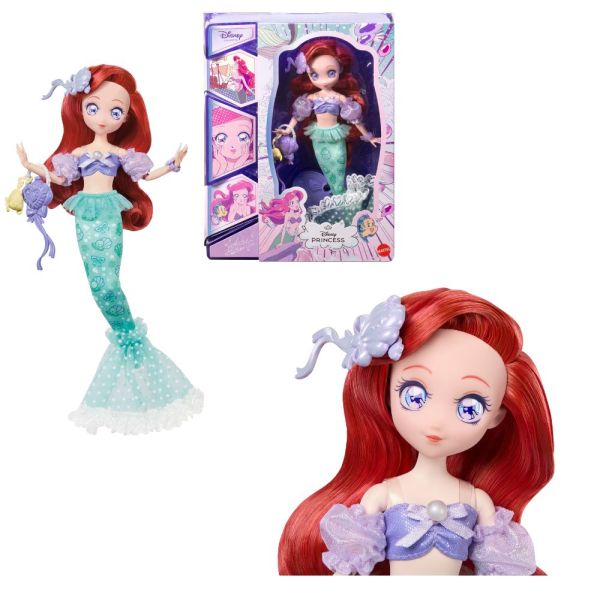 Лялька Аріель у стилі манґа Disney Princess