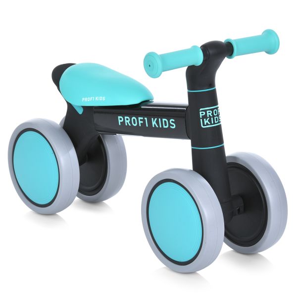 Біговел дитячий PROFI KIDS 7 д. MBB 1014-4, чорно-бірюзовий