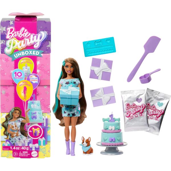 Лялька Barbie «Вечірка-сюрприз» у бірюзових тонах