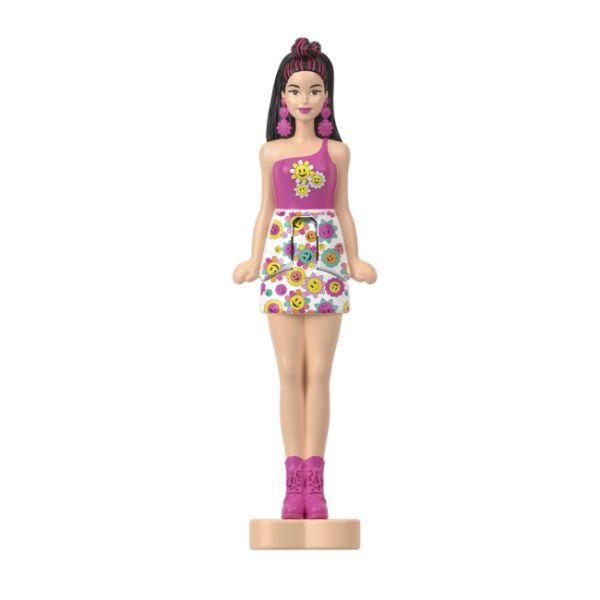 Мінілялечка-сюрприз Barbie «Color Reveal» серії «Mini BarbieLand» – райдужні та стильні